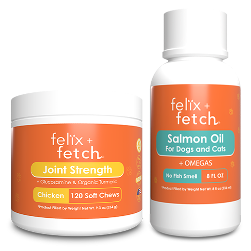 Pet Lover Bundle [1 Joint Strength Chew & 1 Salmon Oil]